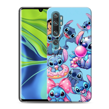 Силиконовый противоударный чехол на Xiaomi Mi Note 10 с принтом Лило и Стич Силиконовый противоударный чехол на Xiaomi Mi Note 10 с принтом Лило и Стич