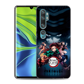 Силиконовый противоударный чехол на Xiaomi Mi Note 10 с принтом Demon Slayer Клинок рассекающий демонов Силиконовый противоударный чехол на Xiaomi Mi Note 10 с принтом Demon Slayer Клинок рассекающий демонов