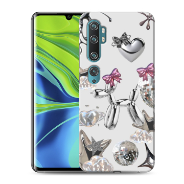 Силиконовый противоударный чехол на Xiaomi Mi Note 10 с принтом Y2K