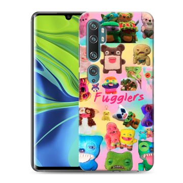 Силиконовый противоударный чехол на Xiaomi Mi Note 10 с принтом Флагер Fuggler