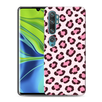 Силиконовый противоударный чехол на Xiaomi Mi Note 10 с принтом для девочек