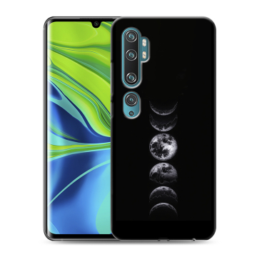 Силиконовый противоударный чехол на Xiaomi Mi Note 10 с принтом женский Силиконовый противоударный чехол на Xiaomi Mi Note 10 с принтом женский