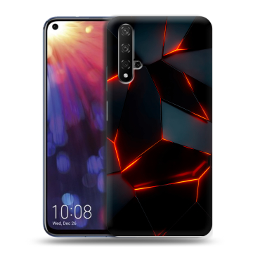 Силиконовый чехол на Huawei Nova 5T с принтом Яркие абстракции Силиконовый чехол на Huawei Nova 5T с принтом Яркие абстракции
