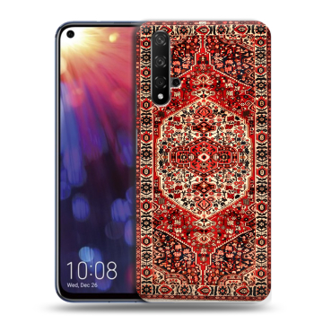 Силиконовый чехол на Huawei Nova 5T с принтом Ковер