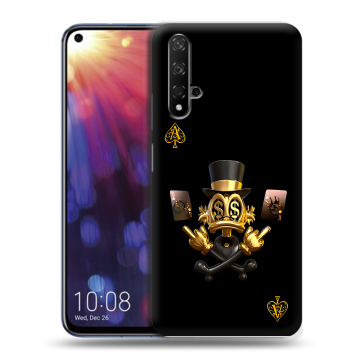 Силиконовый чехол на Huawei Nova 5T с принтом Золотой скрудж макдак