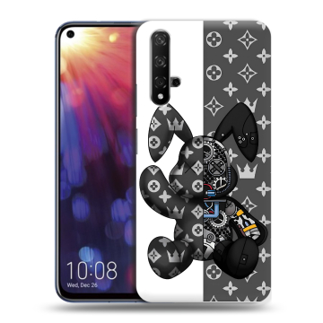 Силиконовый чехол на Huawei Nova 5T с принтом Луи робот