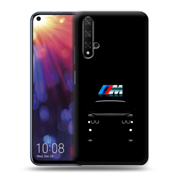 Силиконовый чехол на Huawei Nova 5T с принтом БМВ BMW