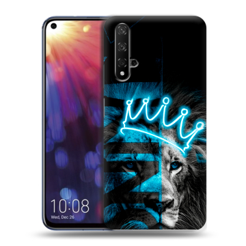 Силиконовый чехол на Huawei Nova 5T с принтом Король лев Силиконовый чехол на Huawei Nova 5T с принтом Король лев