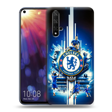 Силиконовый чехол на Huawei Nova 5T с принтом Chelsea Челси Силиконовый чехол на Huawei Nova 5T с принтом Chelsea Челси