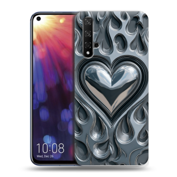 Силиконовый чехол на Huawei Nova 5T с принтом Y2K