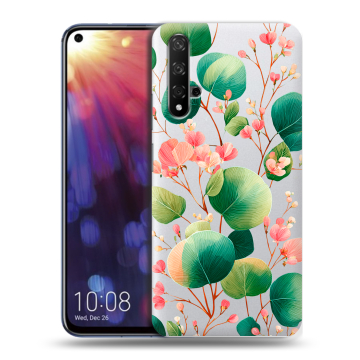 Силиконовый чехол на Huawei Nova 5T с принтом женский Силиконовый чехол на Huawei Nova 5T с принтом женский
