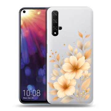 Силиконовый чехол на Huawei Nova 5T с принтом для девушки Силиконовый чехол на Huawei Nova 5T с принтом для девушки