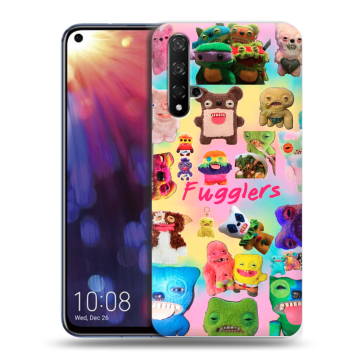 Силиконовый чехол на Huawei Nova 5T с принтом Флагер Fuggler Силиконовый чехол на Huawei Nova 5T с принтом Флагер Fuggler