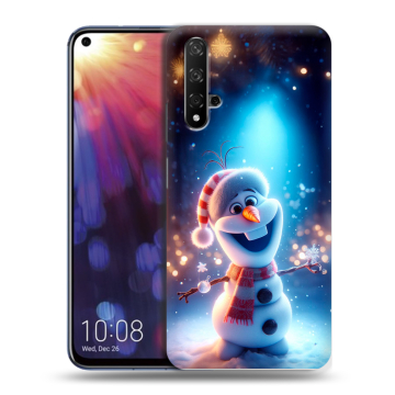 Силиконовый чехол на Huawei Nova 5T с принтом Новый год Силиконовый чехол на Huawei Nova 5T с принтом Новый год