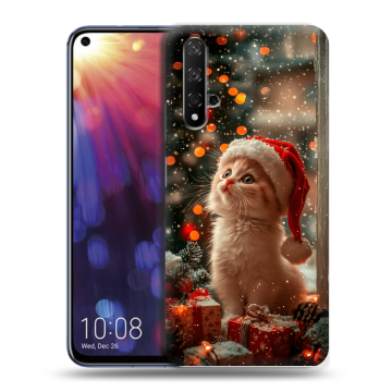 Силиконовый чехол на Huawei Nova 5T с принтом Новый год Силиконовый чехол на Huawei Nova 5T с принтом Новый год