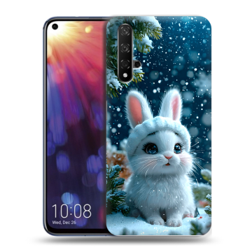 Силиконовый чехол на Huawei Nova 5T с принтом Новый год Силиконовый чехол на Huawei Nova 5T с принтом Новый год