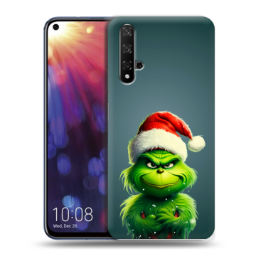 Силиконовый чехол на Huawei Nova 5T с принтом Новый год Силиконовый чехол на Huawei Nova 5T с принтом Новый год