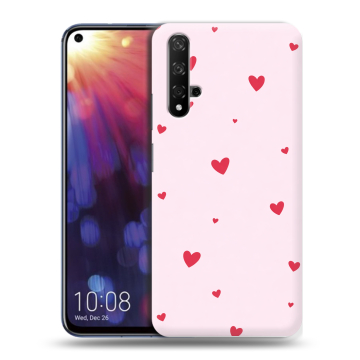 Силиконовый чехол на Huawei Nova 5T с принтом для девочек