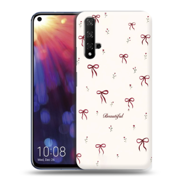 Силиконовый чехол на Huawei Nova 5T с принтом для девочек