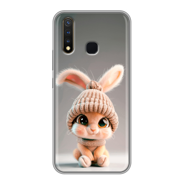 Силиконовый чехол на Vivo Y19 с принтом Кролик
