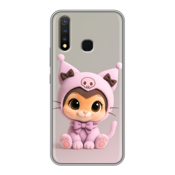 Силиконовый чехол на Vivo Y19 с принтом Куроми Kuromi 