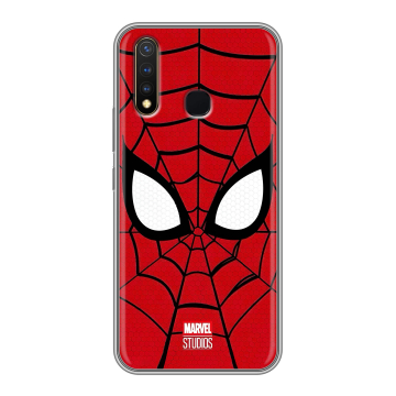 Силиконовый чехол на Vivo Y19 с принтом человек паук spiderman