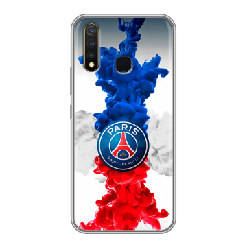 Силиконовый чехол на Vivo Y19 с принтом PSG ПСЖ Силиконовый чехол на Vivo Y19 с принтом PSG ПСЖ