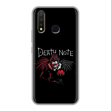 Силиконовый чехол на Vivo Y19 с принтом Death note Тетрадь смерти