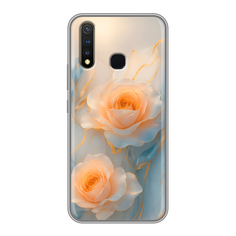 Силиконовый чехол на Vivo Y19 с принтом Женский Силиконовый чехол на Vivo Y19 с принтом Женский