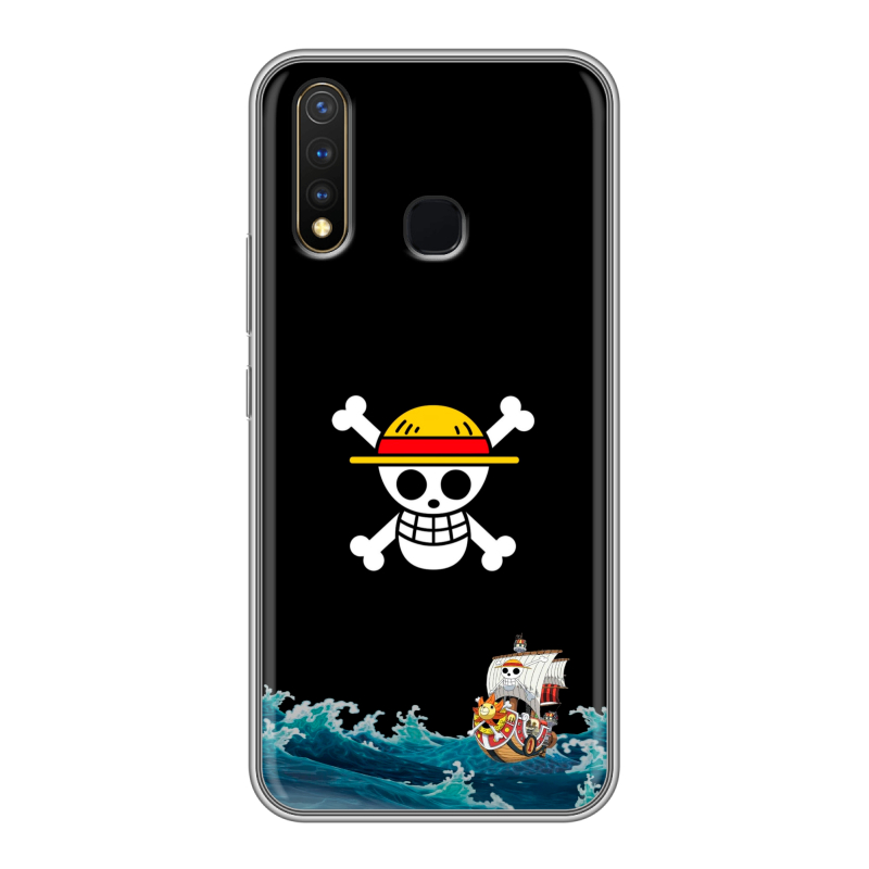 Силиконовый чехол на Vivo Y19 с принтом One Piece Ван Пис Силиконовый чехол на Vivo Y19 с принтом One Piece Ван Пис