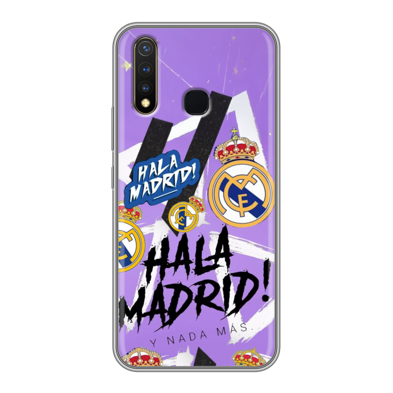 Силиконовый чехол на Vivo Y19 с принтом Real Madrid Реал Мадрид Силиконовый чехол на Vivo Y19 с принтом Real Madrid Реал Мадрид