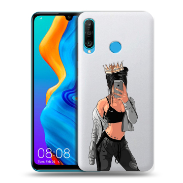 Силиконовый чехол на Huawei Honor 20S с принтом Женские принты