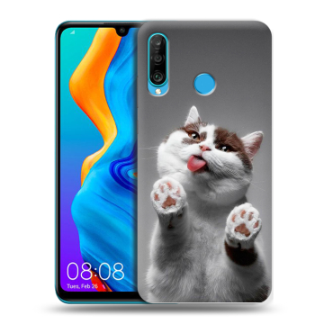 Силиконовый чехол на Huawei Honor 20S с принтом Коты