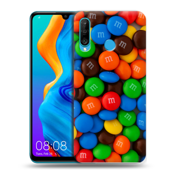 Силиконовый чехол на Huawei Honor 20S с принтом Конфеты