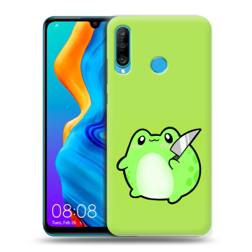 Силиконовый чехол на Huawei Honor 20S с принтом Лягушенок