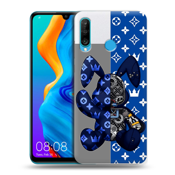 Силиконовый чехол на Huawei Honor 20S с принтом Луи робот