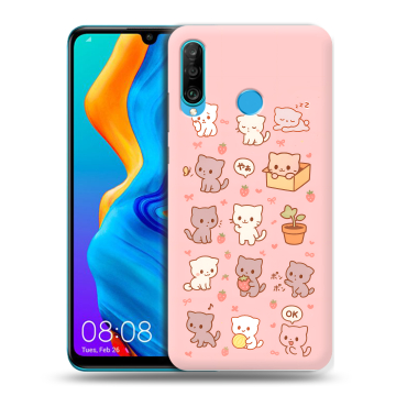 Силиконовый чехол на Huawei Honor 20S с принтом Hello Kitty Хелоу Кити