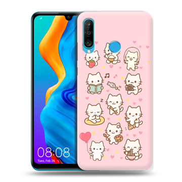 Силиконовый чехол на Huawei Honor 20S с принтом Hello Kitty Хелоу Кити