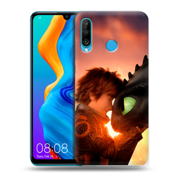 Силиконовый чехол на Huawei Honor 20S с принтом Как приручить дракона
