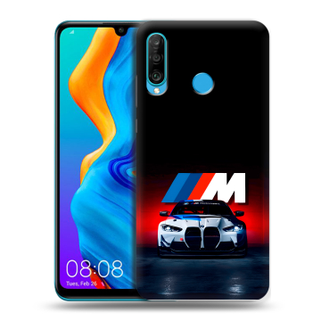 Силиконовый чехол на Huawei Honor 20S с принтом БМВ BMW Силиконовый чехол на Huawei Honor 20S с принтом БМВ BMW