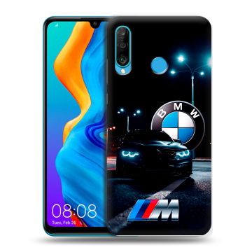 Силиконовый чехол на Huawei Honor 20S с принтом БМВ BMW Силиконовый чехол на Huawei Honor 20S с принтом БМВ BMW