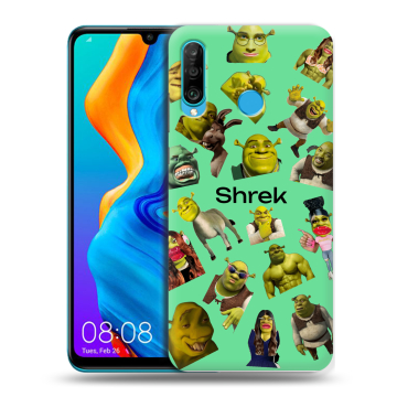 Силиконовый чехол на Huawei Honor 20S с принтом Шрек Shrek
