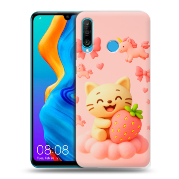 Силиконовый чехол на Huawei Honor 20S с принтом для девочек