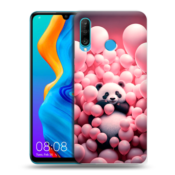 Силиконовый чехол на Huawei Honor 20S с принтом Панда