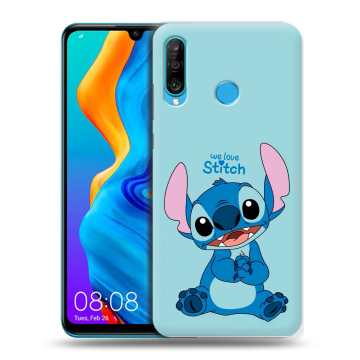 Силиконовый чехол на Huawei Honor 20S с принтом Лило и Стич Силиконовый чехол на Huawei Honor 20S с принтом Лило и Стич