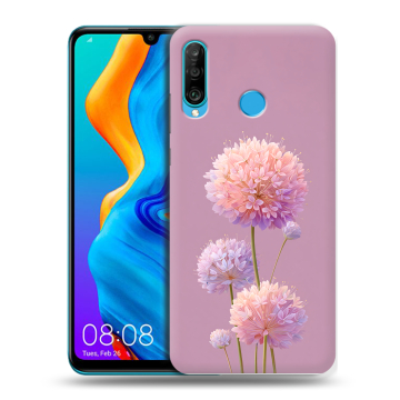 Силиконовый чехол на Huawei Honor 20S с принтом Цветы