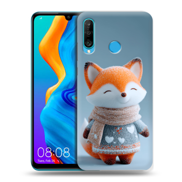 Силиконовый чехол на Huawei Honor 20S с принтом Лиса