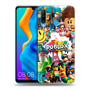 Силиконовый чехол на Huawei Honor 20S с принтом Roblox Роблокс Силиконовый чехол на Huawei Honor 20S с принтом Roblox Роблокс