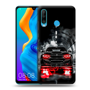 Силиконовый чехол на Huawei Honor 20S с принтом BMW БМВ Силиконовый чехол на Huawei Honor 20S с принтом BMW БМВ