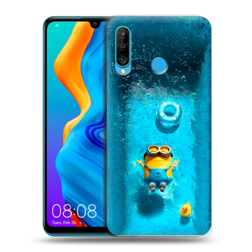 Силиконовый чехол на Huawei Honor 20S с принтом Миньоны Силиконовый чехол на Huawei Honor 20S с принтом Миньоны